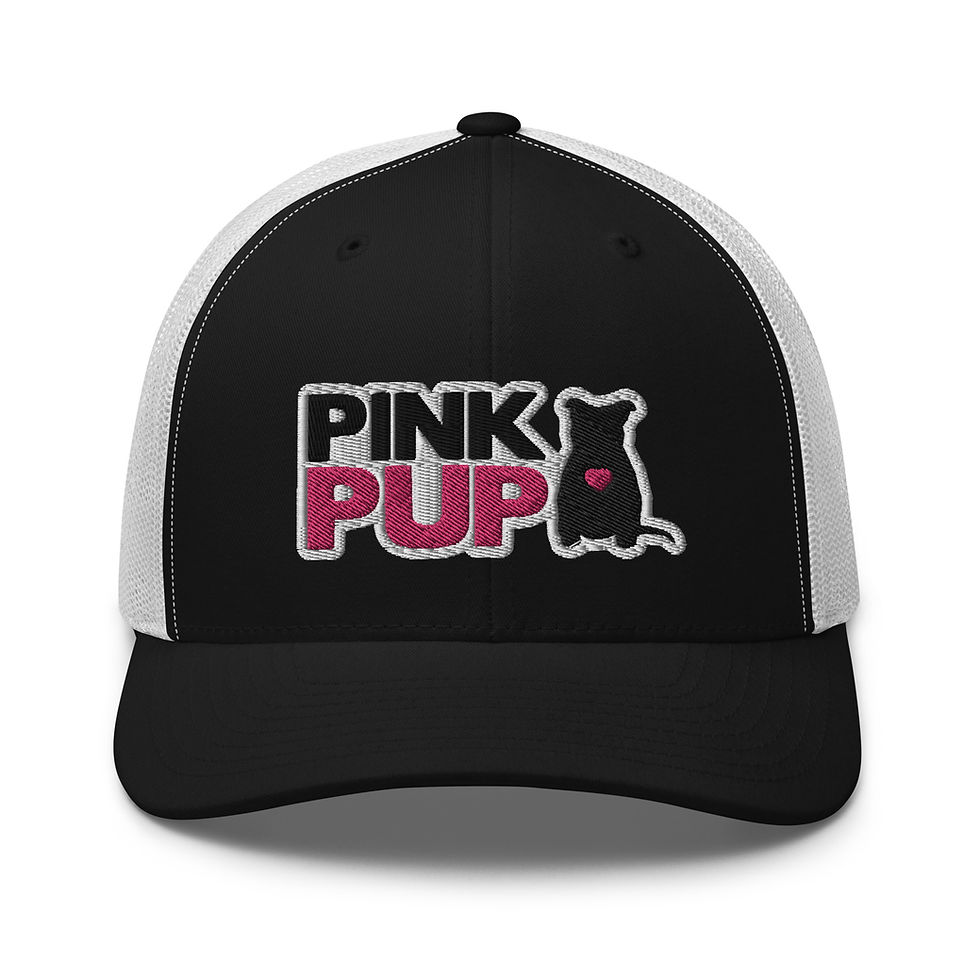 Thumbnail: Pink Pup Logo Trucker Hat