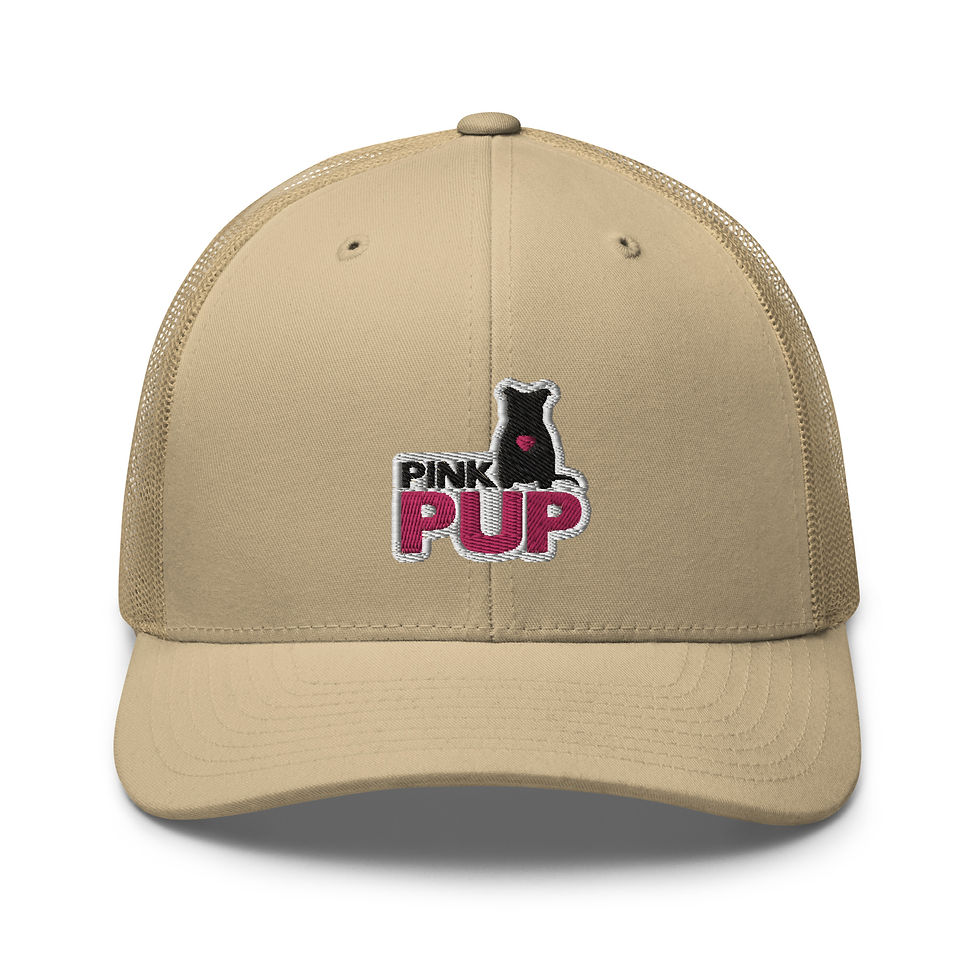 Thumbnail: Pink Pup Logo Trucker Hat