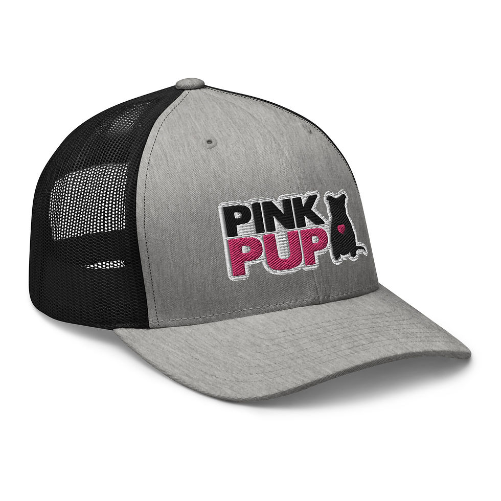 Thumbnail: Pink Pup Logo Trucker Hat