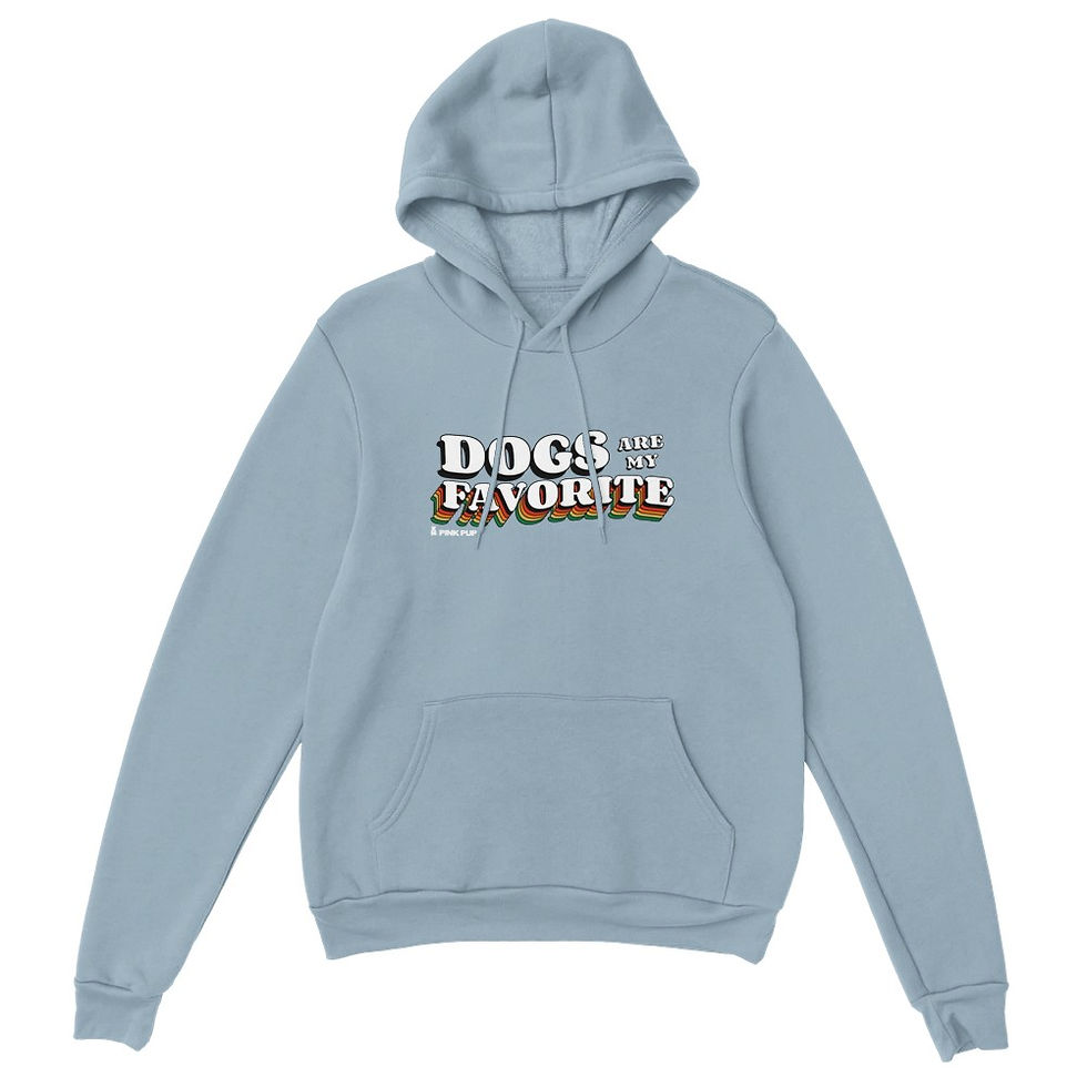 Thumbnail: Dogs Are My Favorite Pullover Hoodie