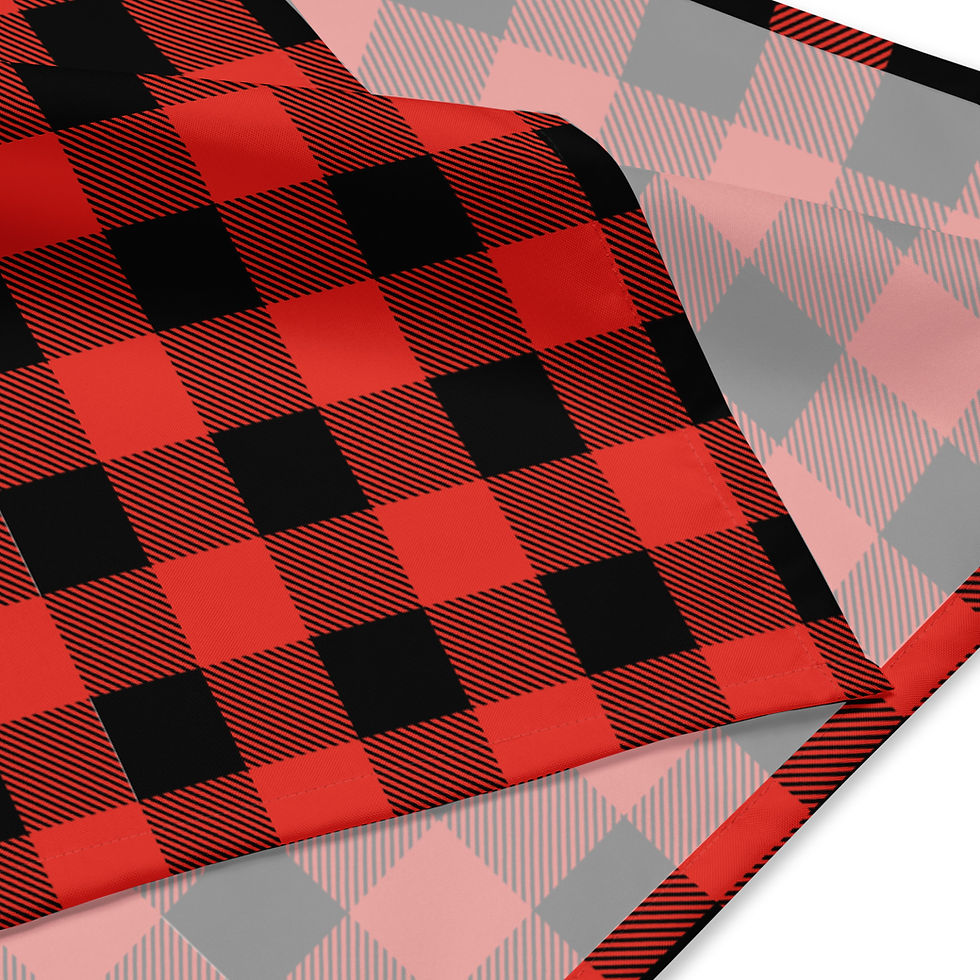 Thumbnail: Buffalo Plaid Bandana