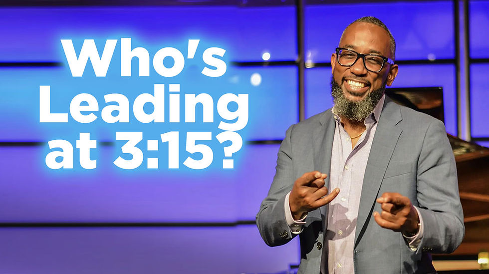 Who's Leading at 3:15?