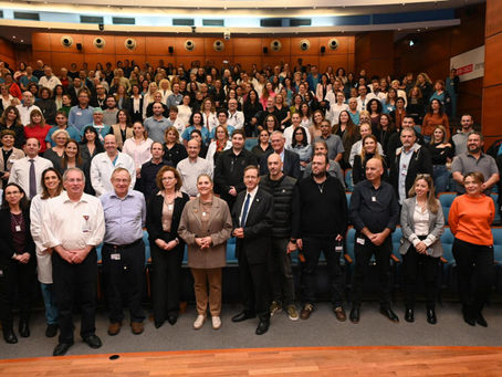 The President of Israel Thanks Rambam Staff and Supporters