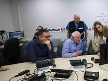 Injured Soldier Airlifted to Rambam During Minister of Health Haim Katz Visit to Rambam