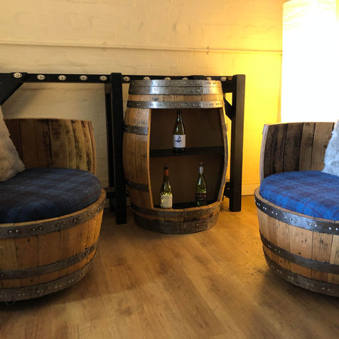 Whisky Snug, Whisky Furniture, Barrel Furniture, Bespoke Furniture, whiskey barrel furniture, whisky barrel furniture