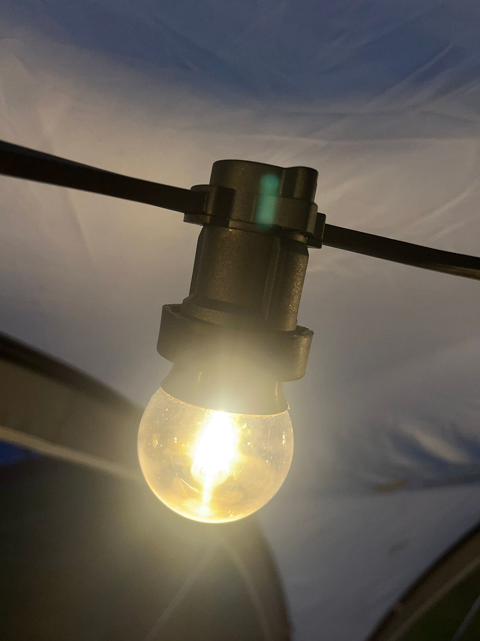 Thumbnail: 10 Metre inter-connectable Festoon BC close up view