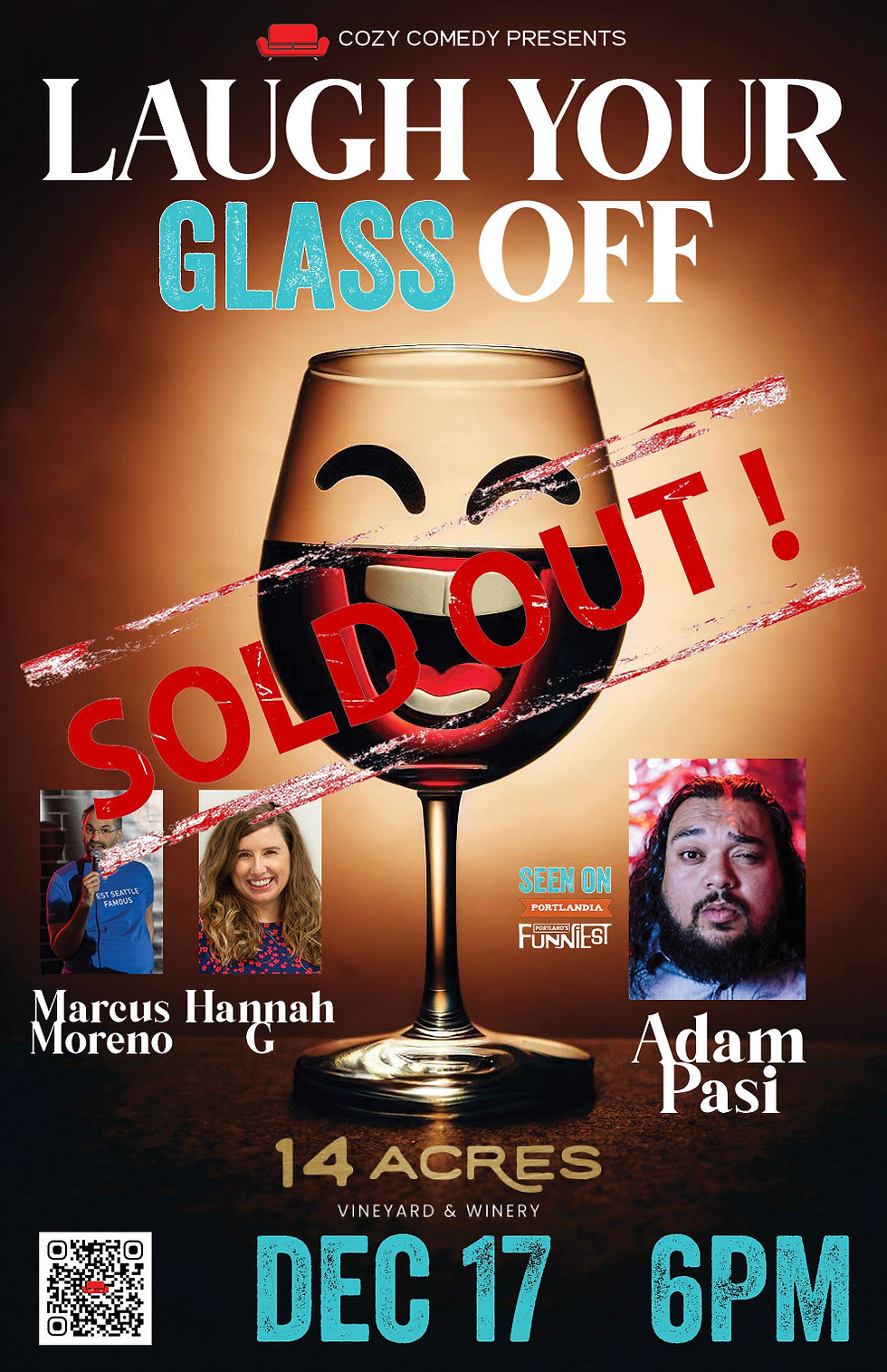 Laugh Your Glass Off: Adam Pasi!