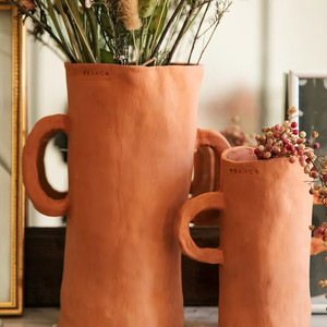 Vase en terre brute