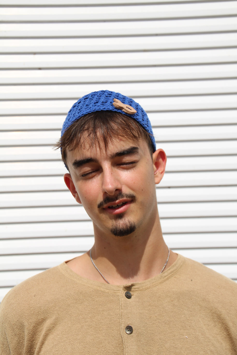 Miniature : Bonnet crochet - Pris.e dans tes filets