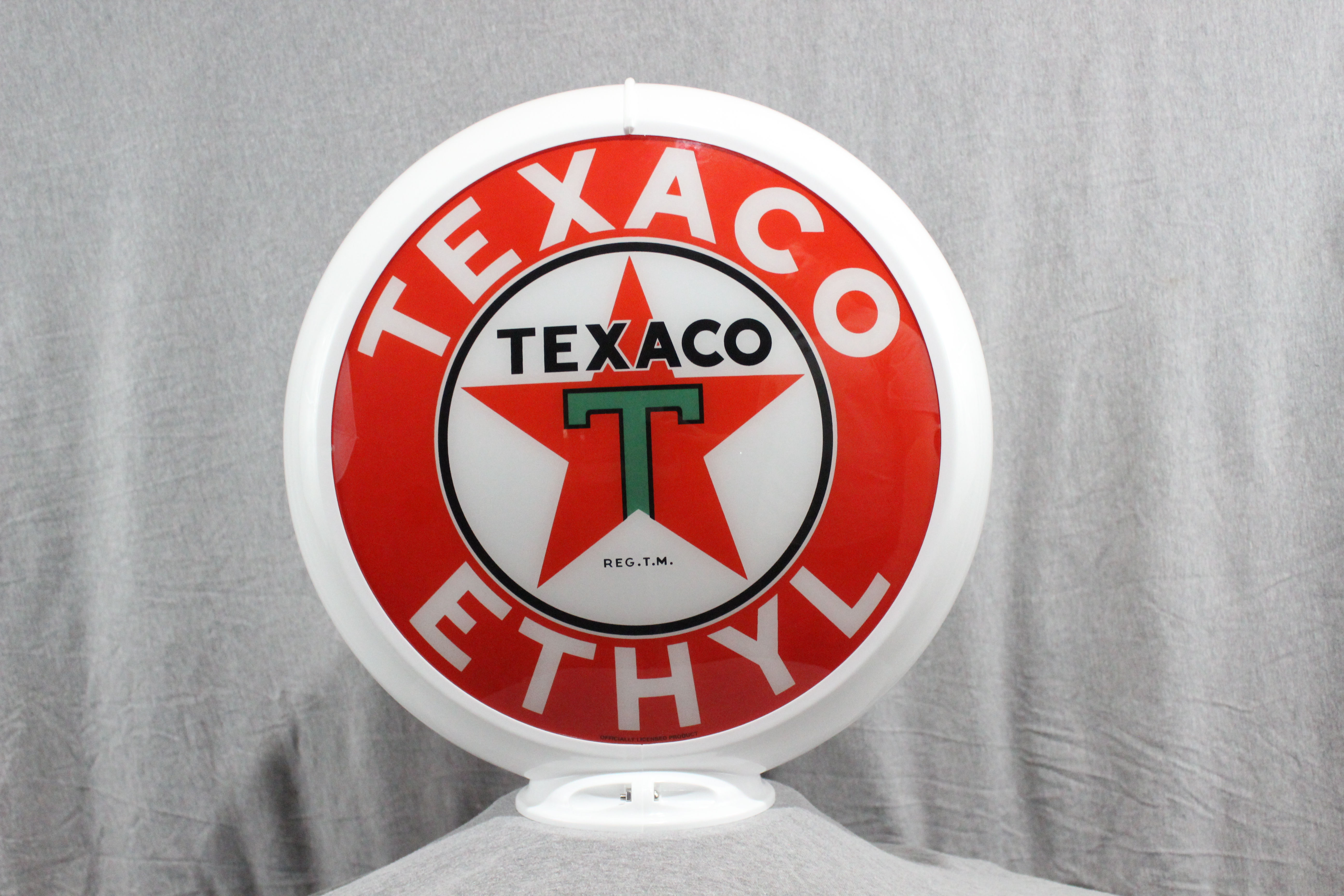 Texaco Ethyl Gas Pump Globe Lense
