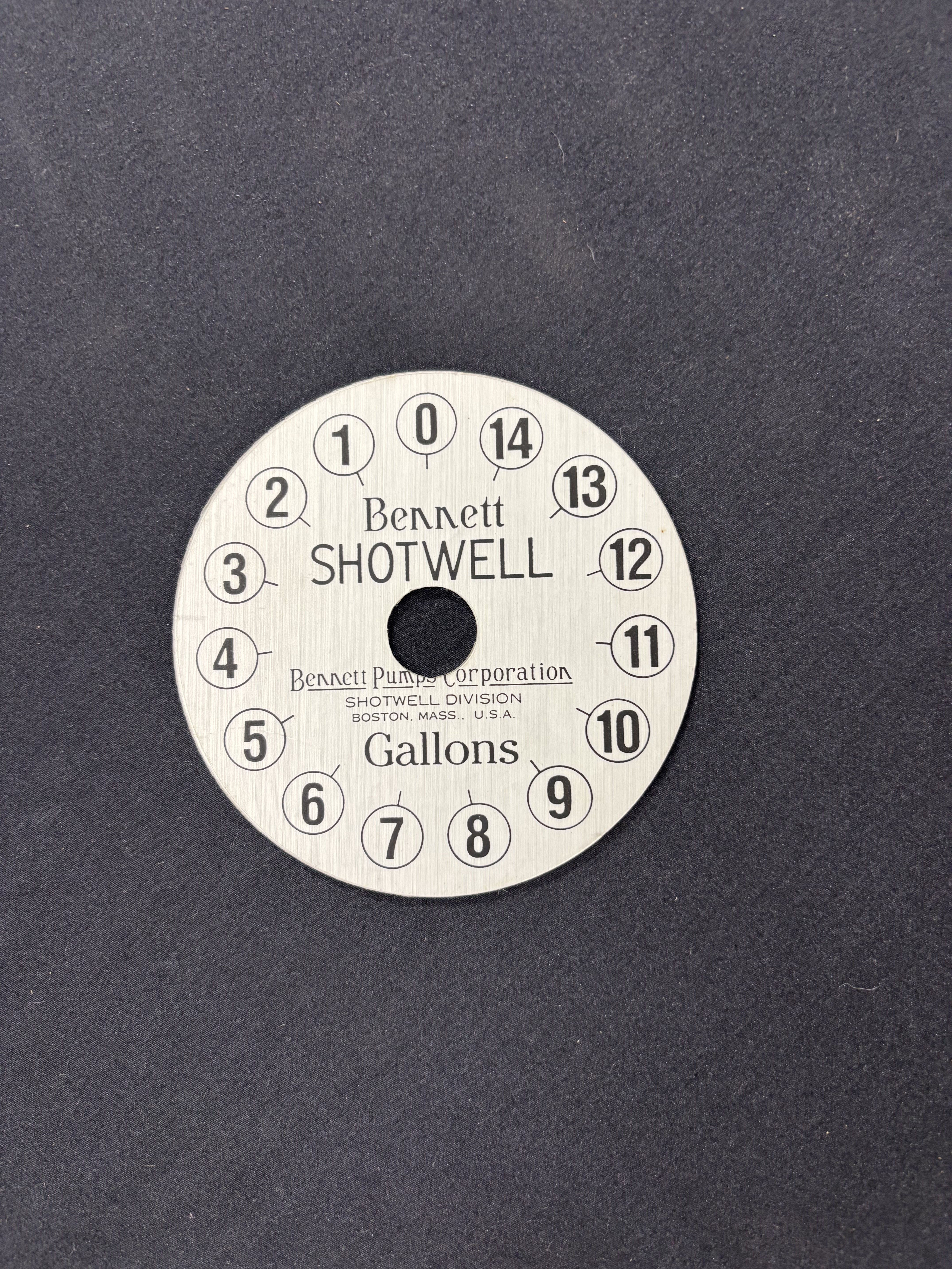 Bennett Clock Face (Single)