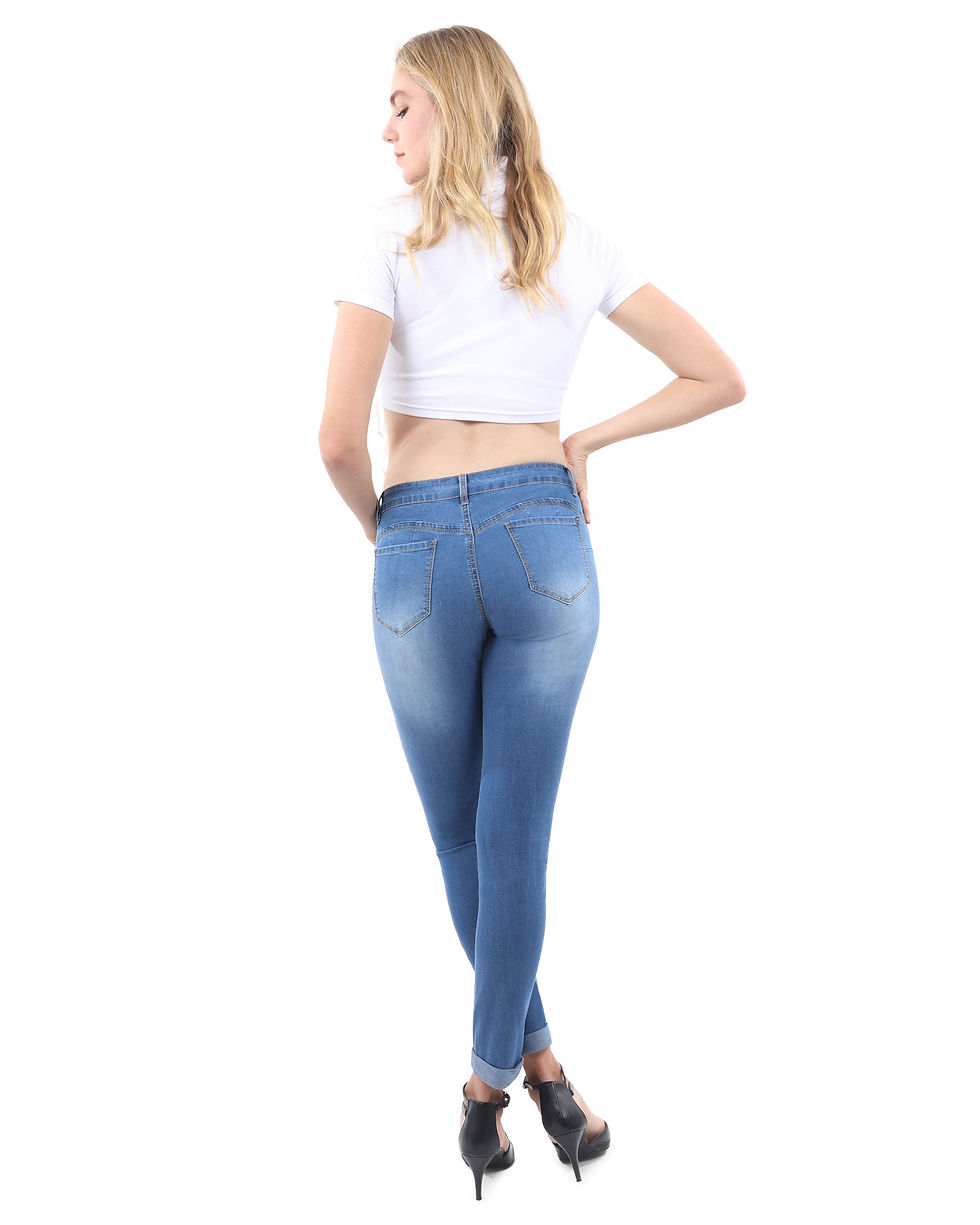 Thumbnail: Wallace Skinny Jeans - Blue