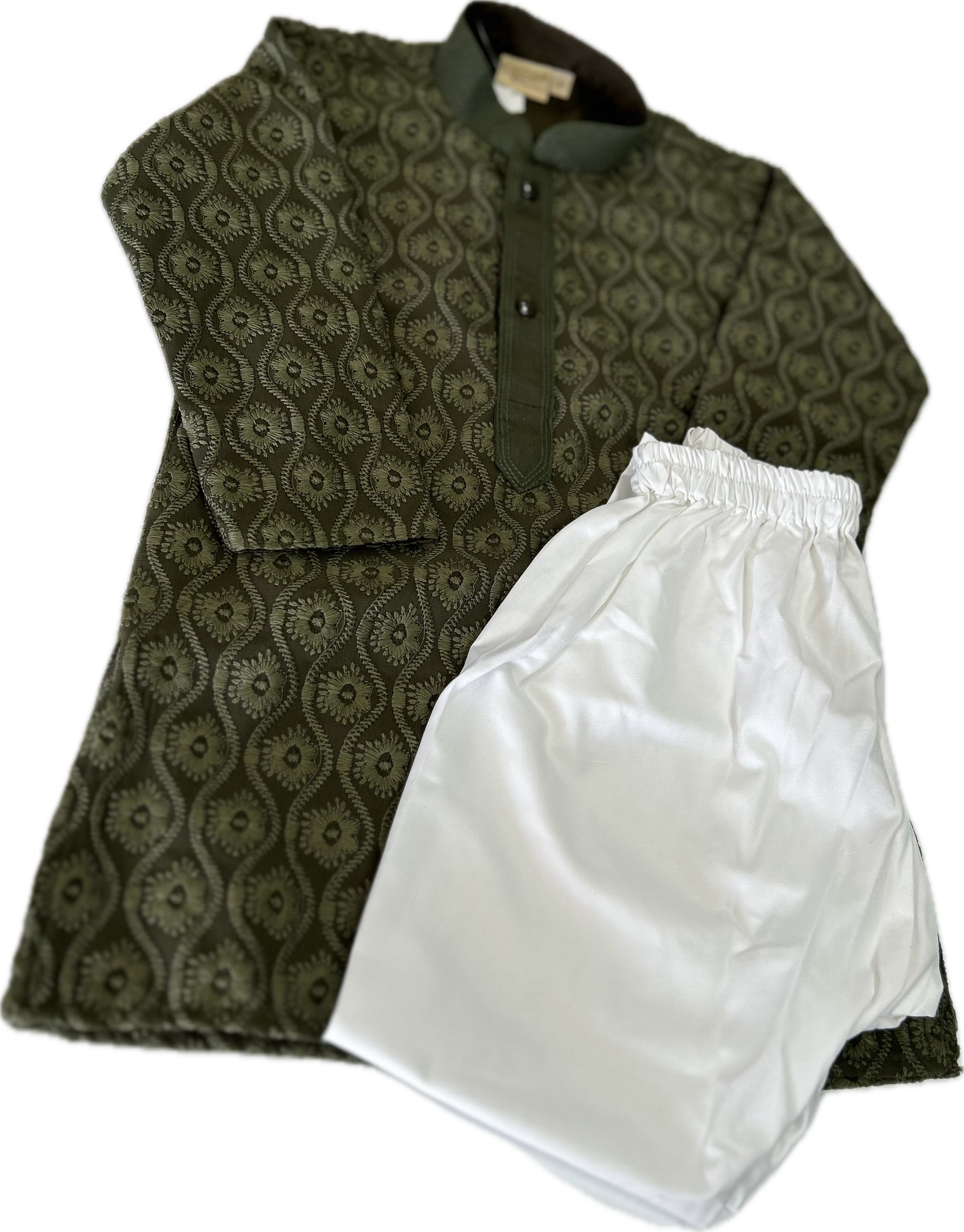 Green Kurta For 3 Year Old