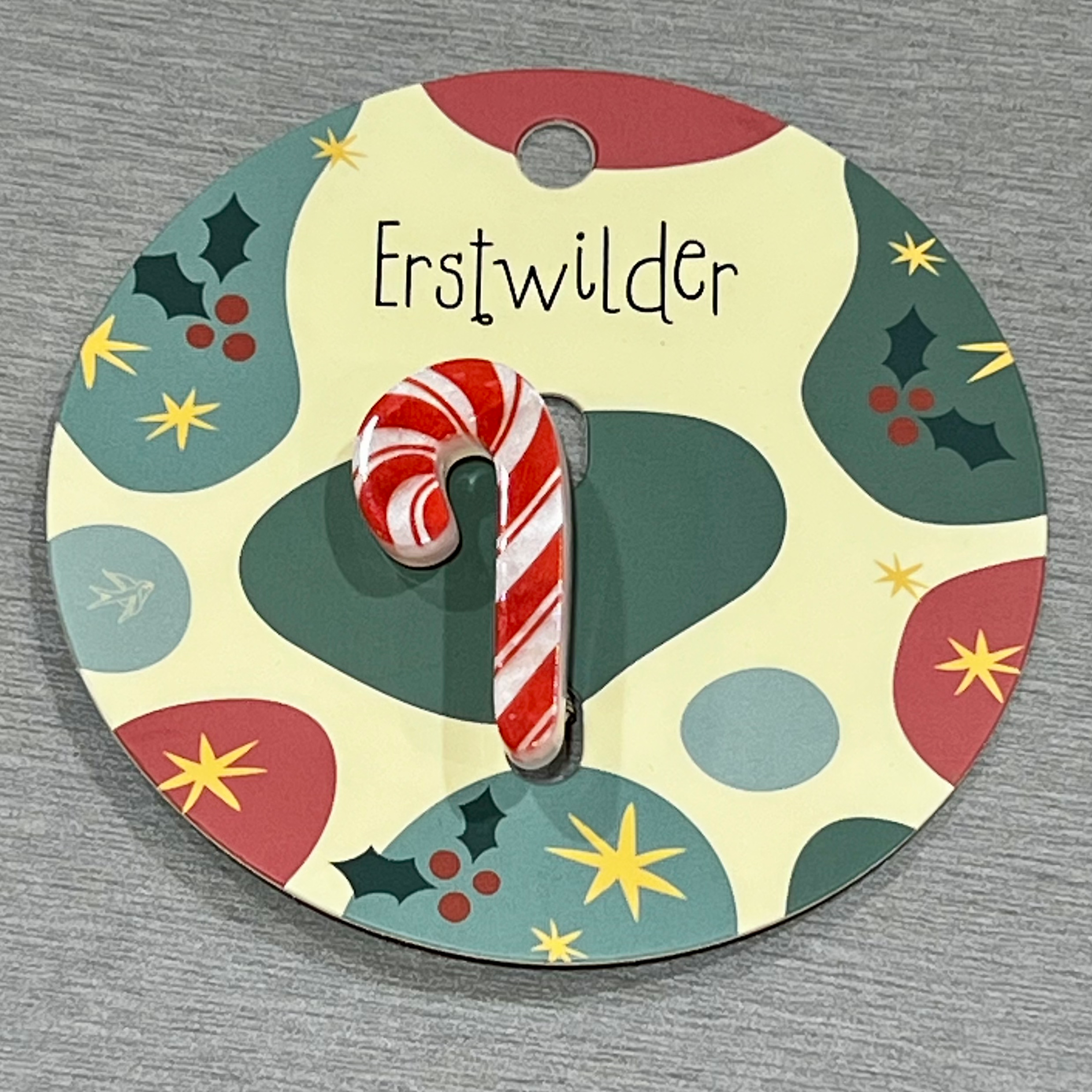 Candy Cane MINI Brooch