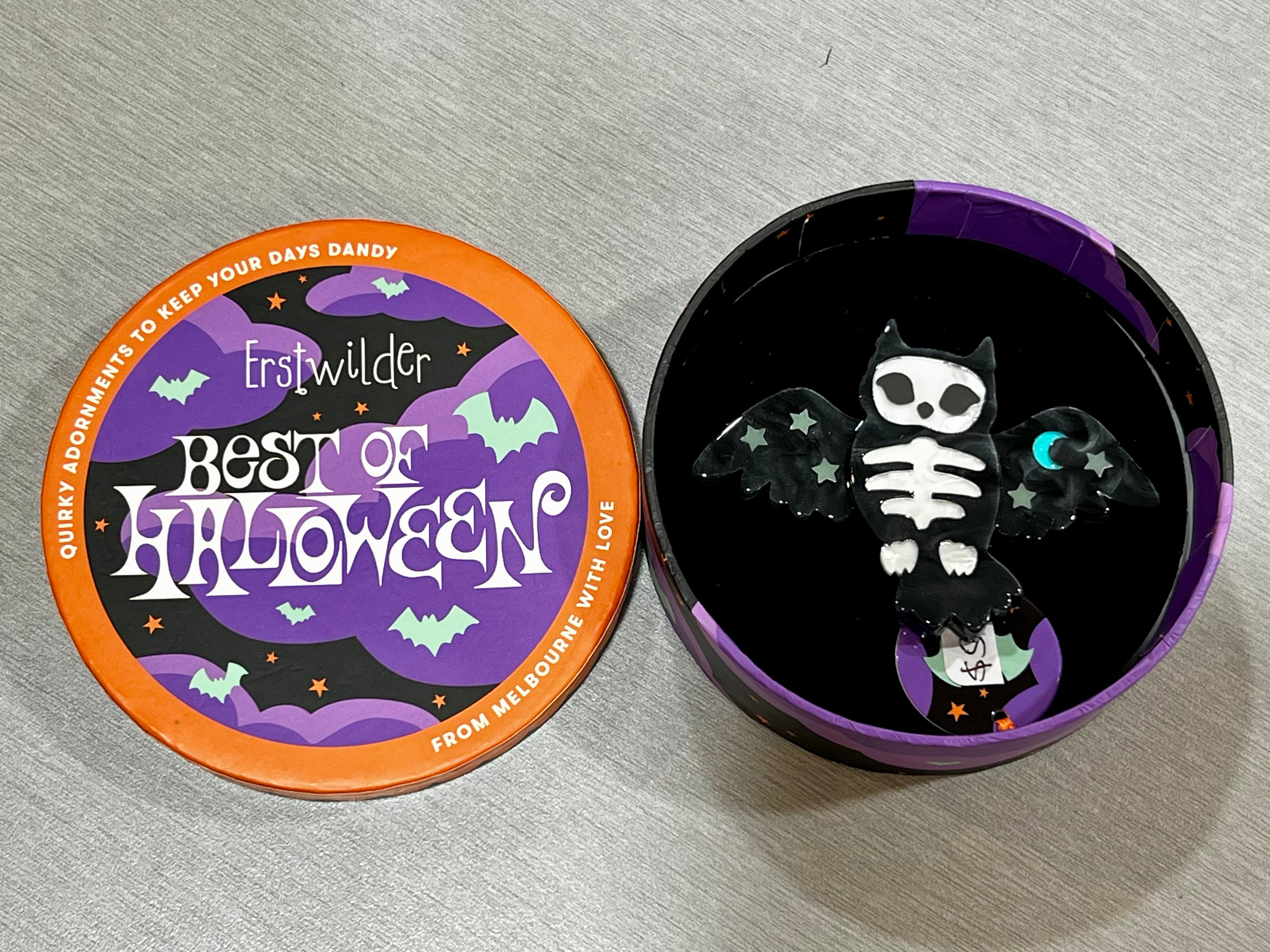 Hoot and Haunt Brooch