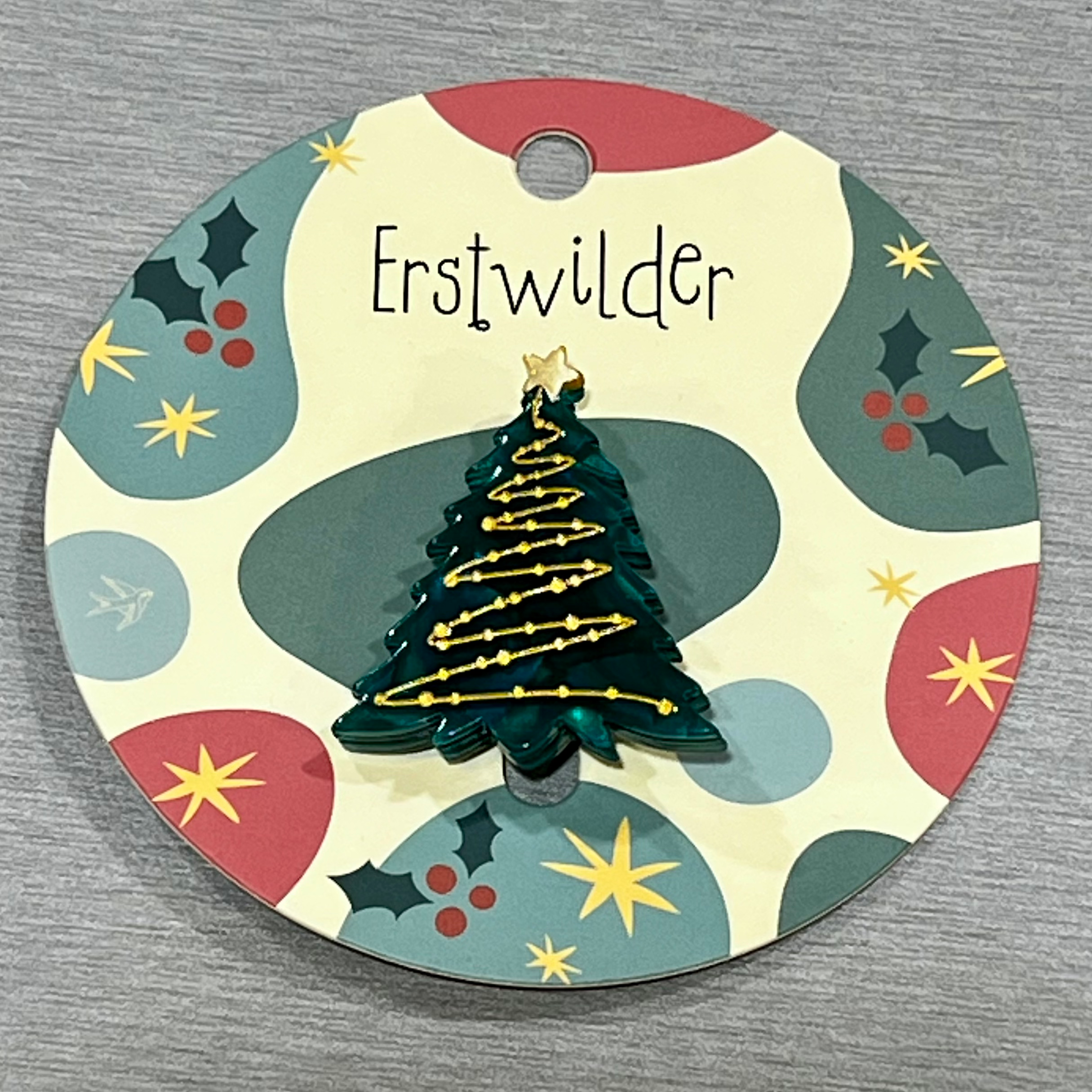 Christmas Tree MINI Brooch