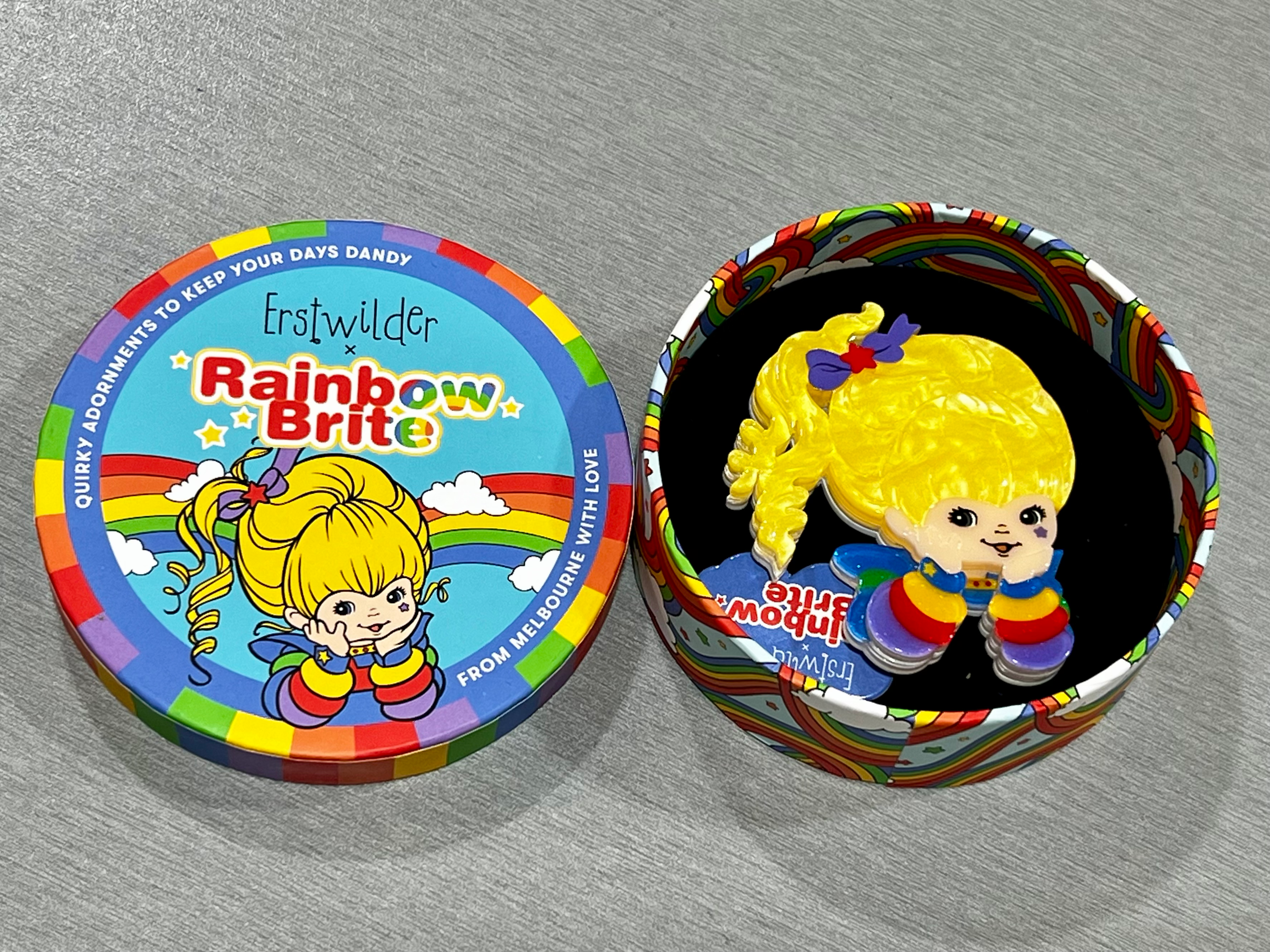 Rainbow Brite Brooch