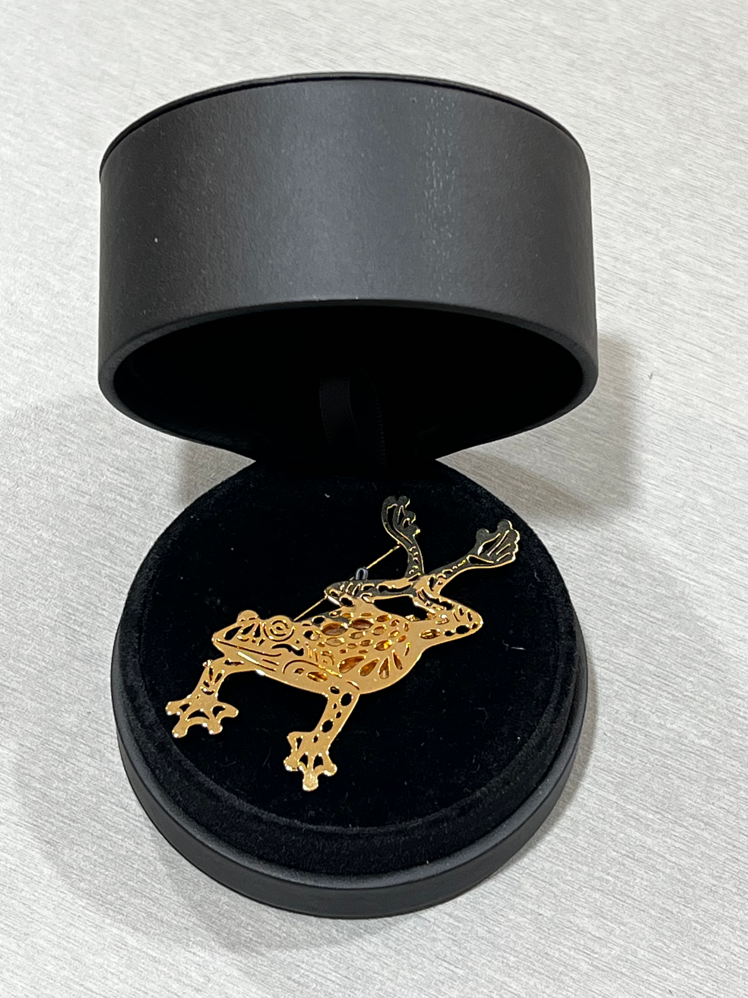 Leaps and Bounds Brooch