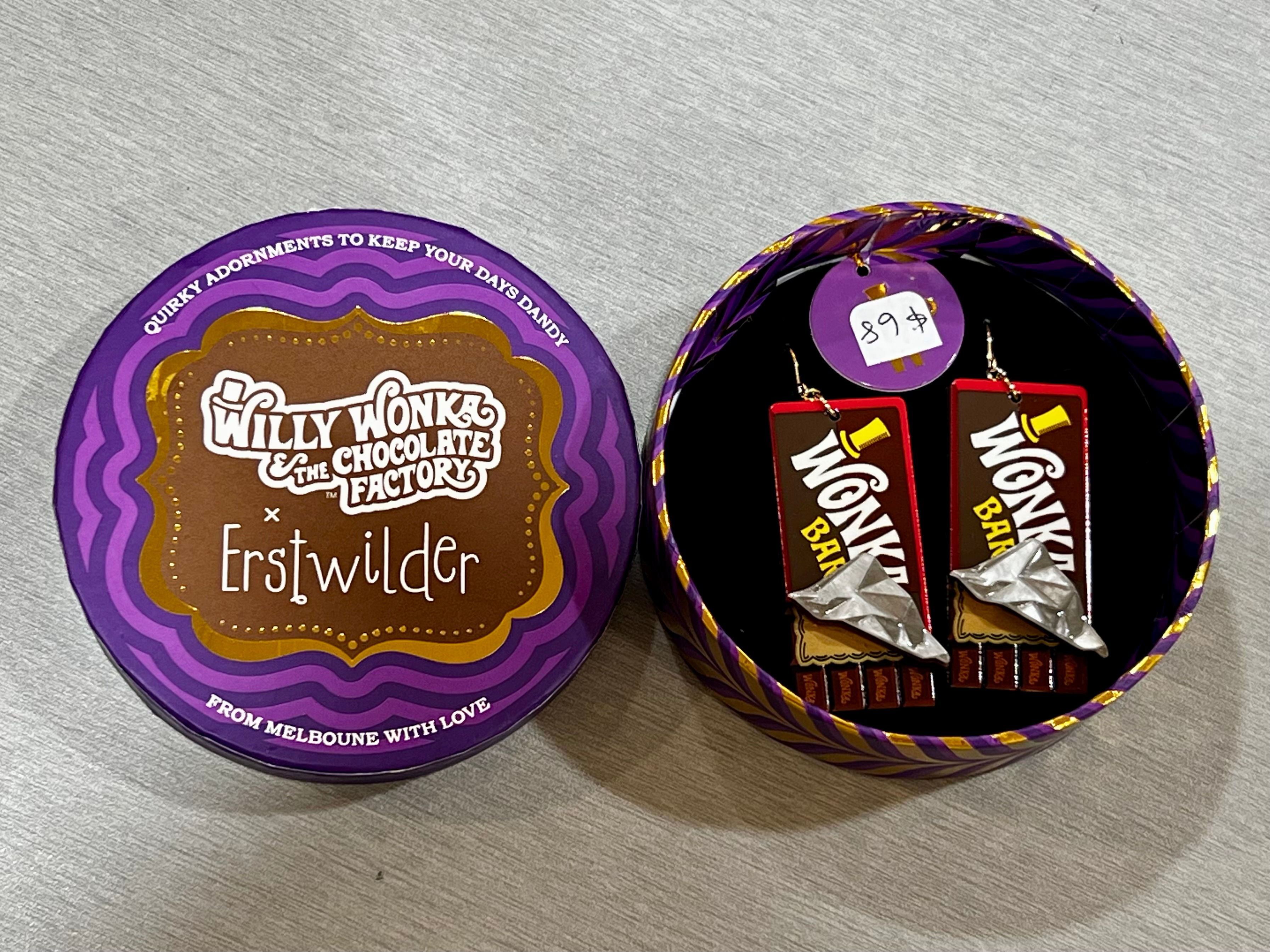 Winning Wonka Bar Drop Earrings