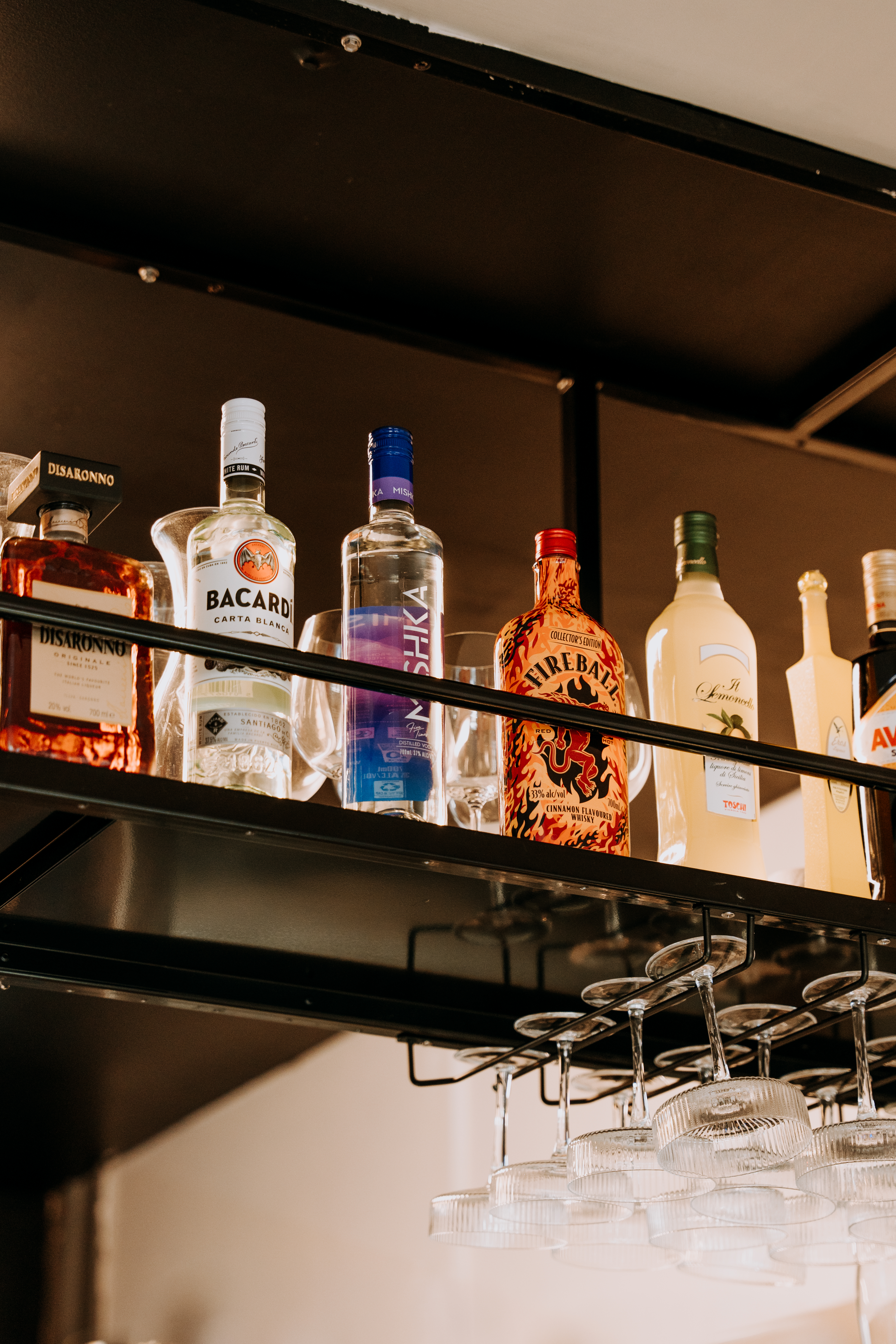 Arranged Food and Objects