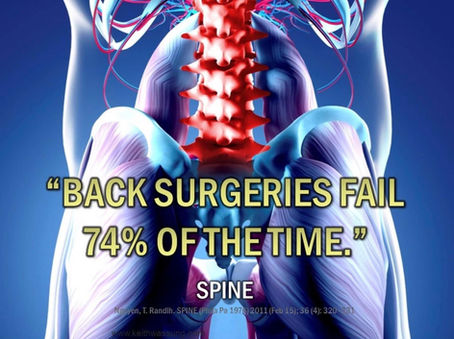 The Failures of Back Surgery, Chiropractic care: Why Chiropractic Care May be a Better Alternative