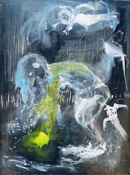 Painting called It Took A Night To Believe