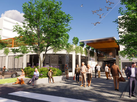 Winkelcentrum Kopermolen in Leiden, project van Epicurus
