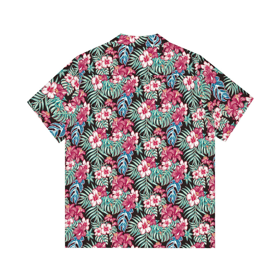 Thumbnail: Men's Tropical Beach Party Hawaiian Shirt
