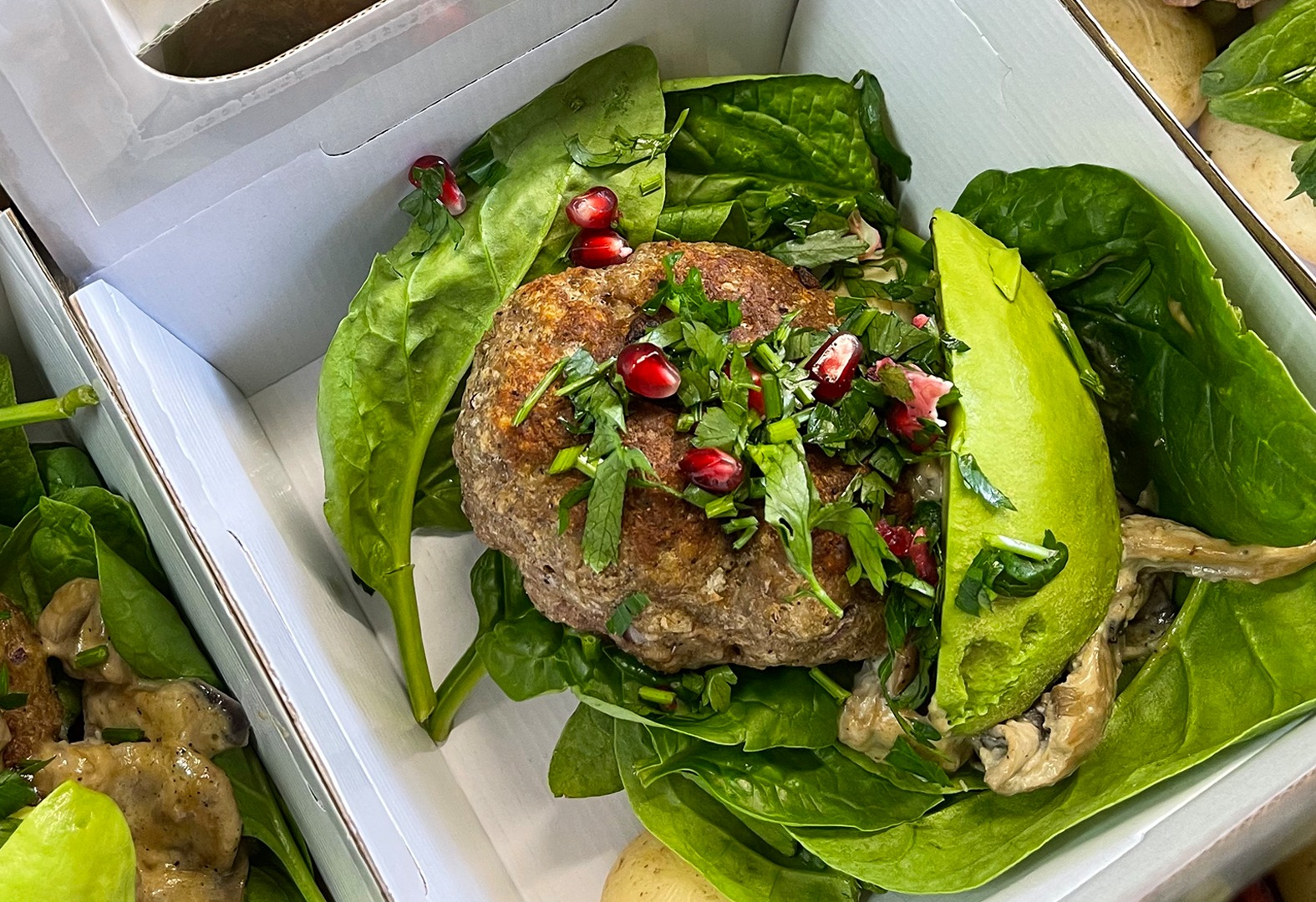 Arranged Food and Objects