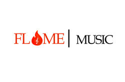 flame music logo