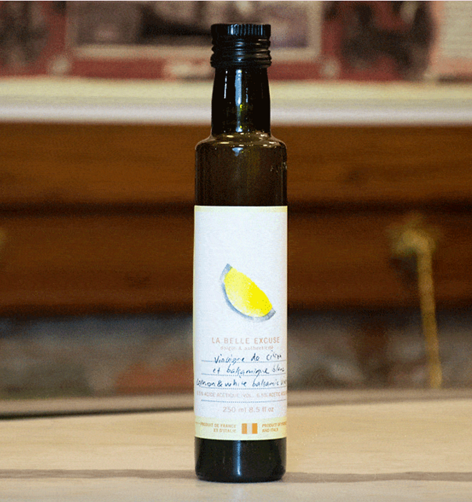 Lemon balsamic vinegar 