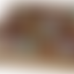 Vintage colourful ornaments