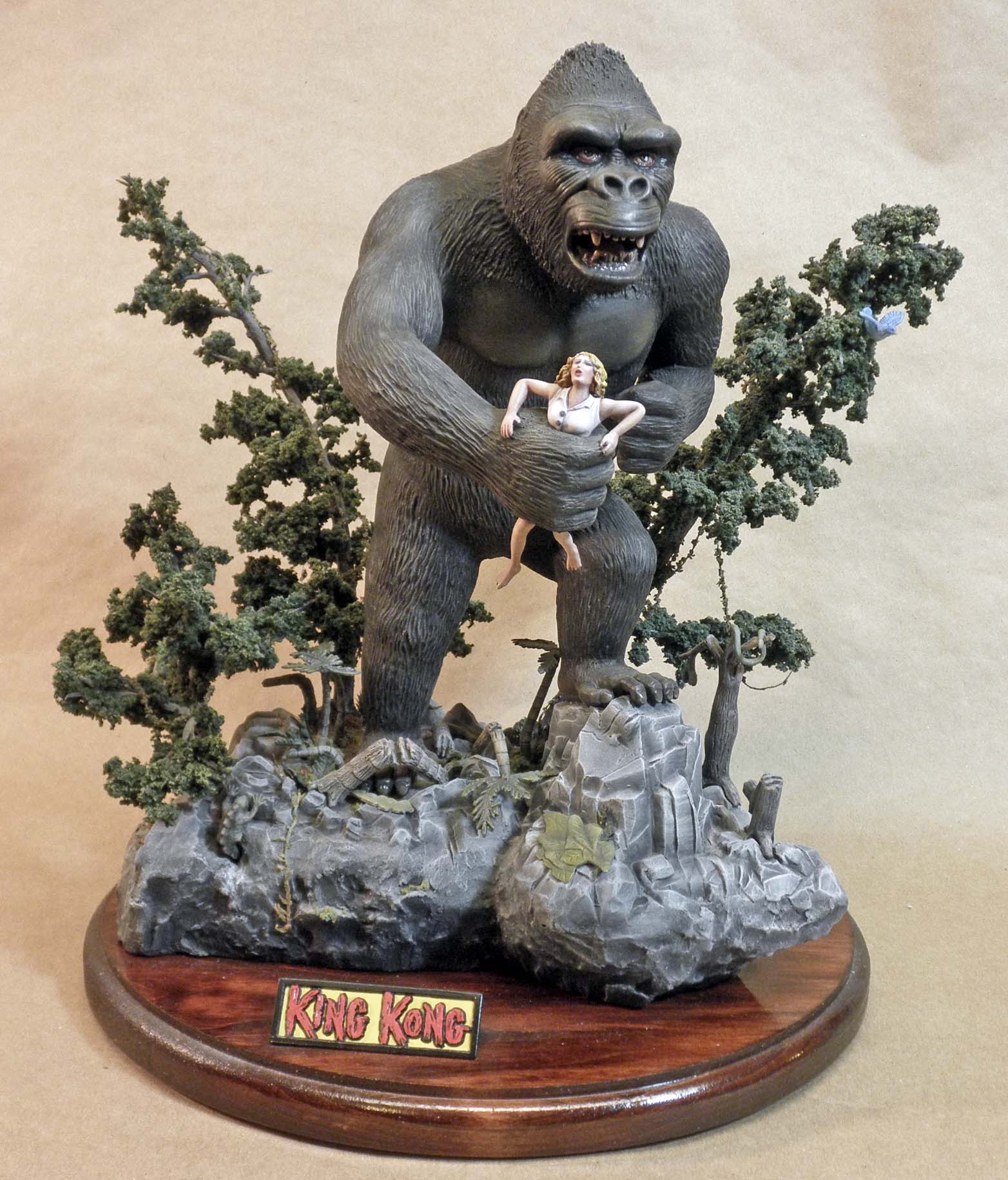 King Kong on His Base
