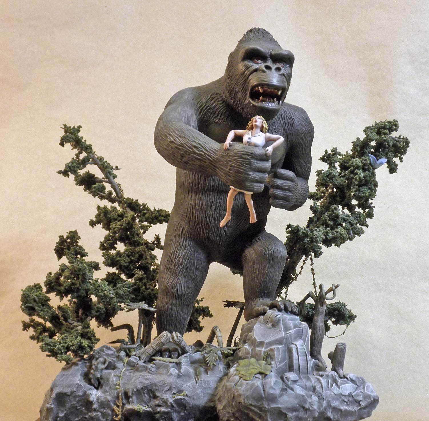 King Kong from a Low Angle