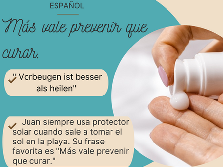 Frases hechas en español. Los adverbios.
