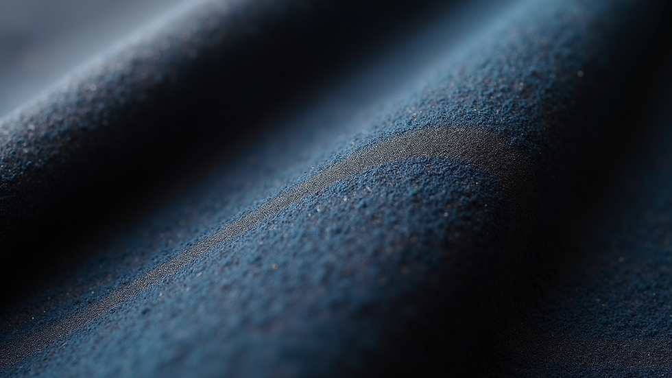 Close-up view of wool fabric textures for custom suits
