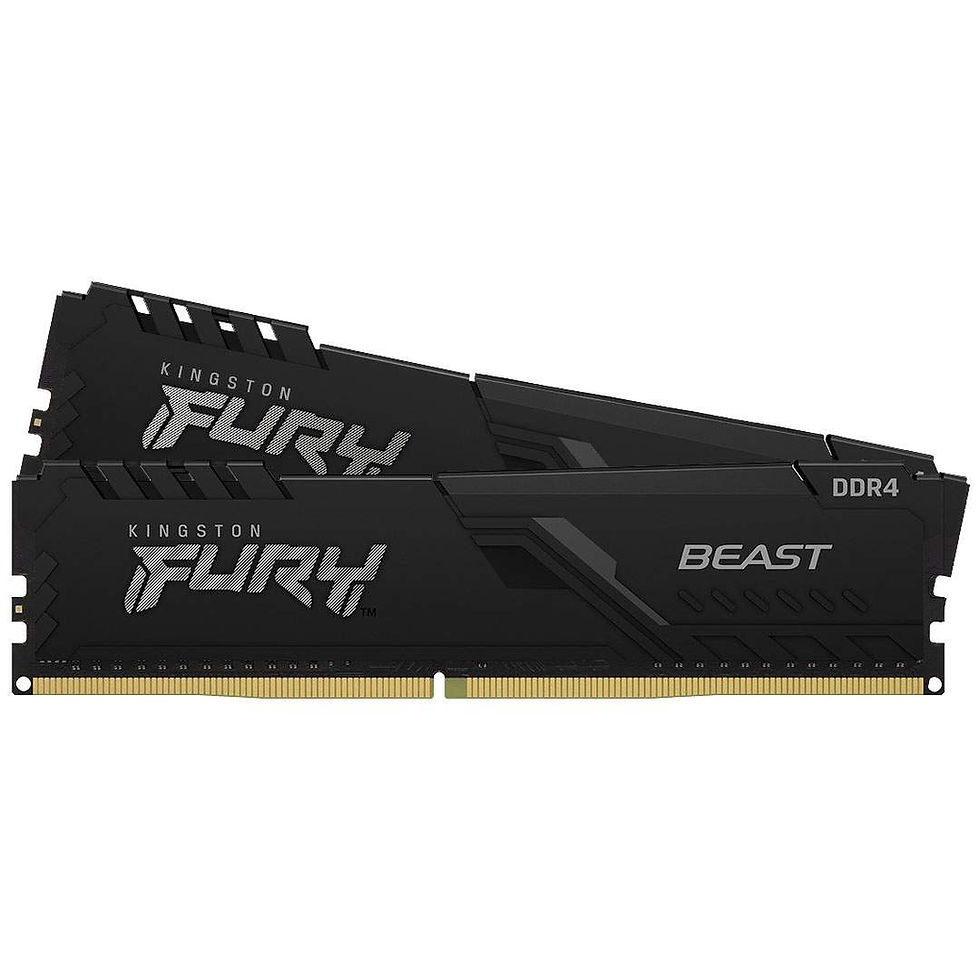 Thumbnail: Kingston Fury BEAST DDR4 32GB (16GB x2) 3200MHz CL16 KF432C16BBK2/32