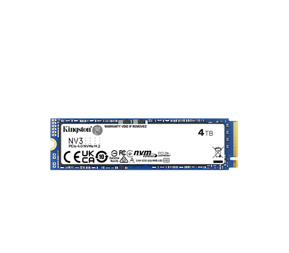 Thumbnail: Kingston NV3 PCIe 4.0 NVMe SSD