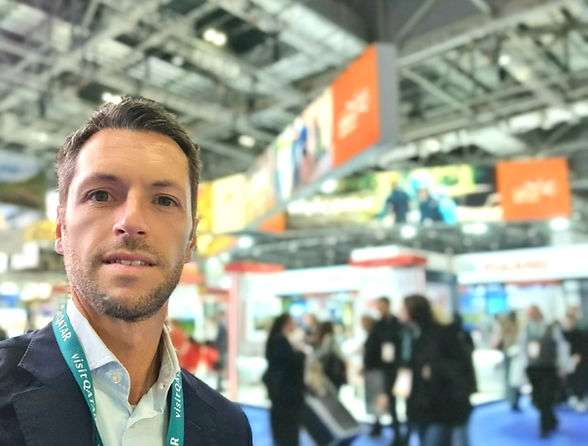A picture of Edoardo Monetti at WTM London