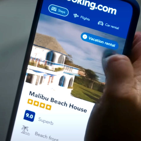 Booking.com 2023 Super Bowl Marketing campaign