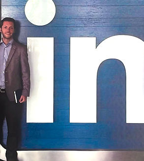 Me visiting the LinkedIn Headquarters in Silicon Valley, CA, USA