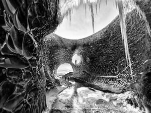 Beyond the world (black and white)