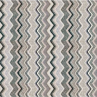 patterned wool carpet detail for custom stair runner Boston