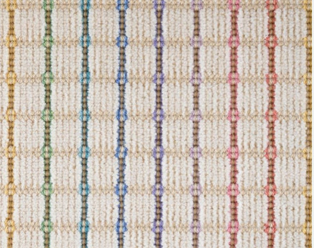 Close up of Missoni Home carpet, Mela.