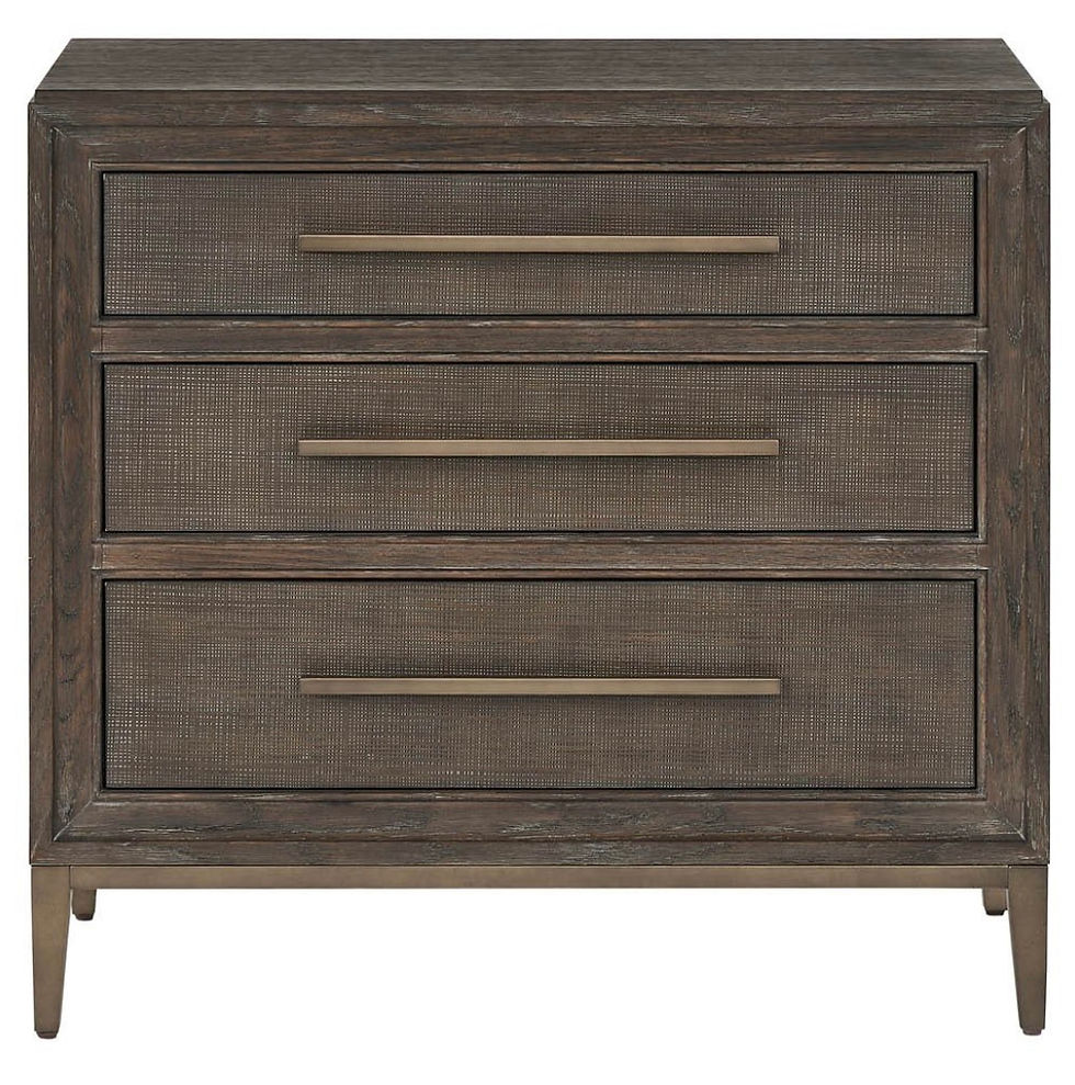 Montclair 3 Drawer Nightstand