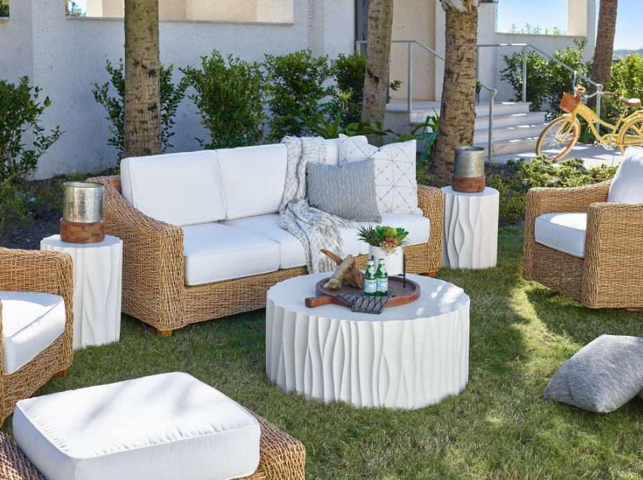 Thumbnail: Geneva Round Outdoor Cocktail Table