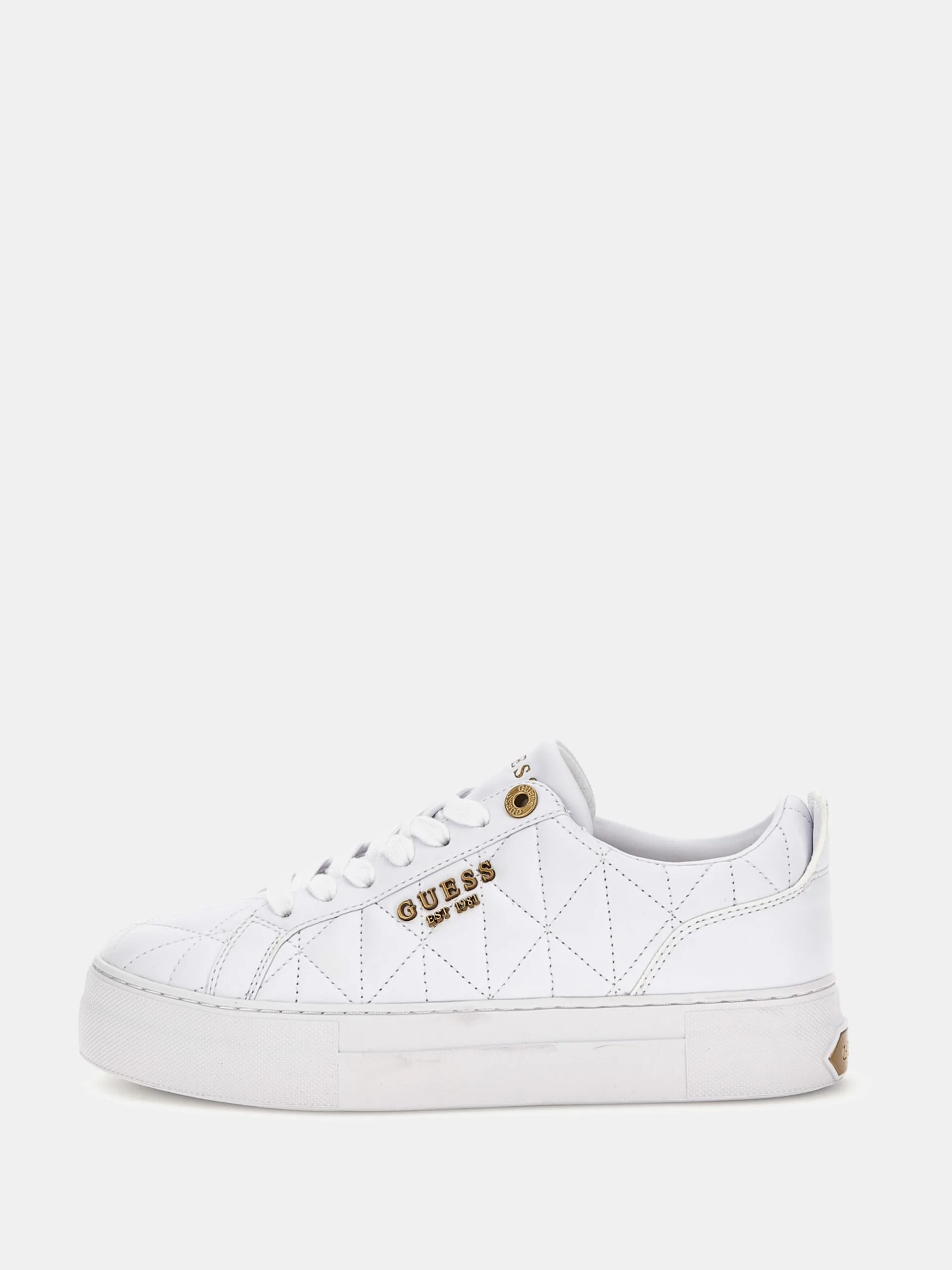 GUESS - GENZA - Quilted chunky trainers 