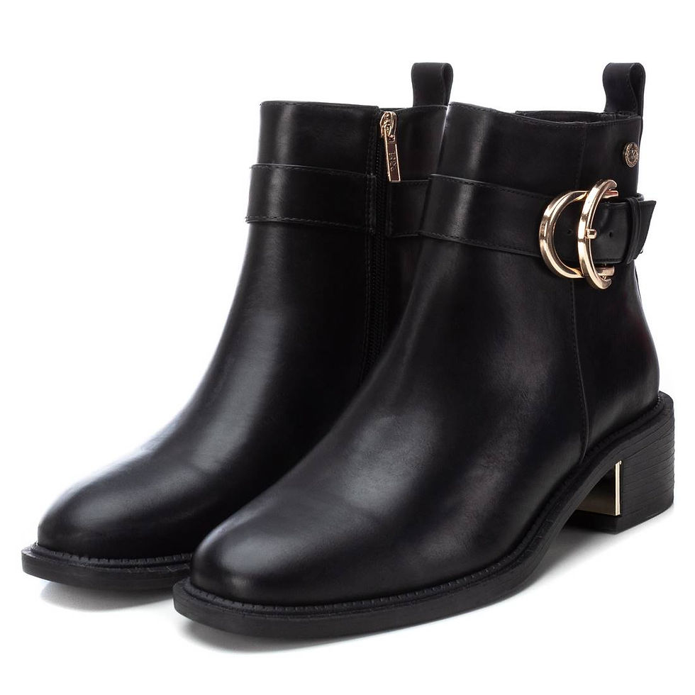 Thumbnail: XTI Footwear - 143103 - Buckle detail ankle boot 
