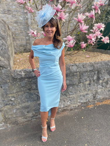 Kevan Jon - SIAN drape dress - Pale 
