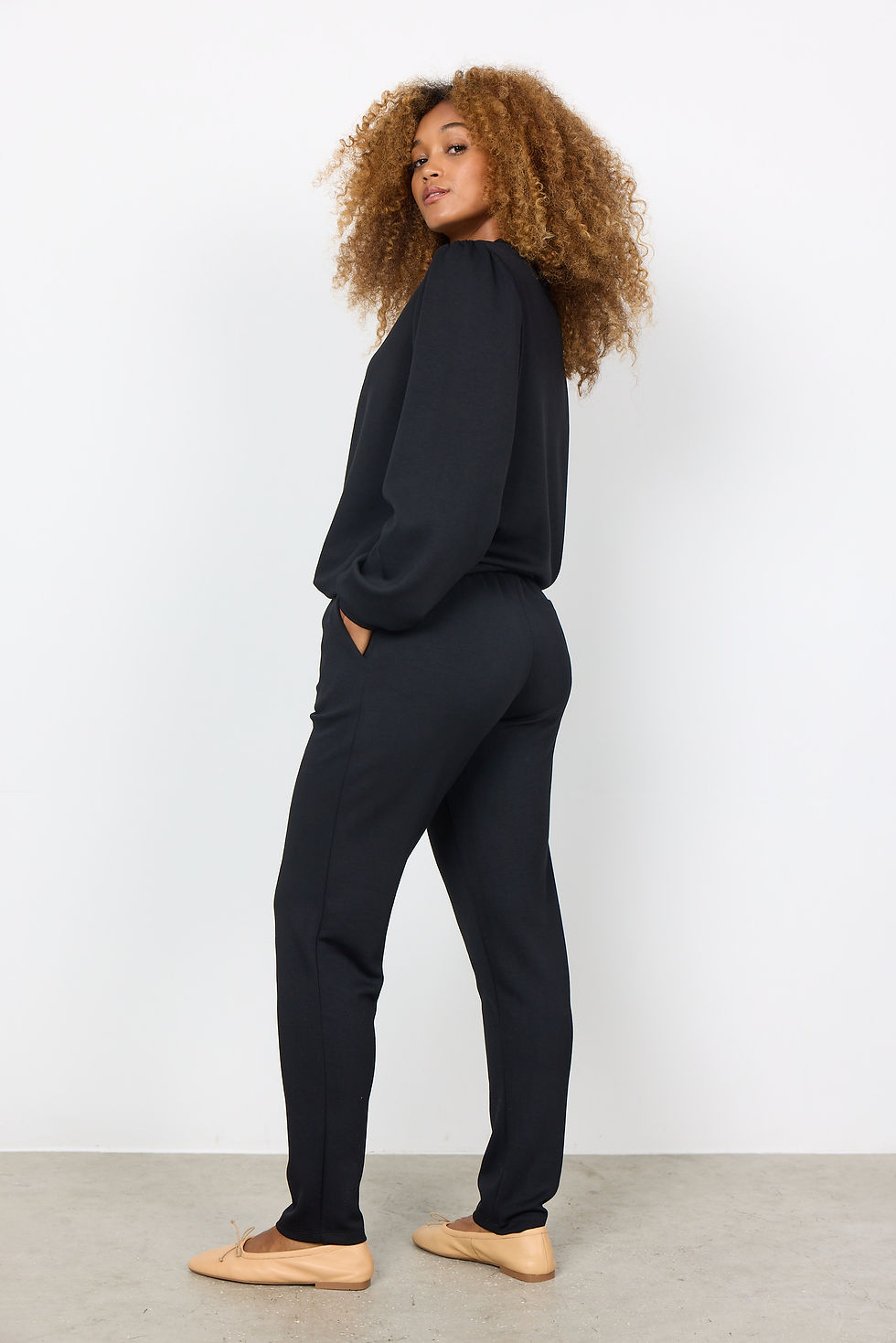 Thumbnail: Soya Concept - BANU 157 1 Super soft slim leg jogger 